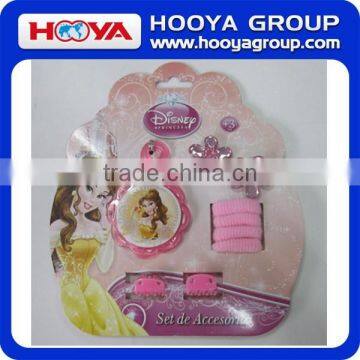 Kids Hair Accessories Set for Girls With Mirror Comb Clips photo-3