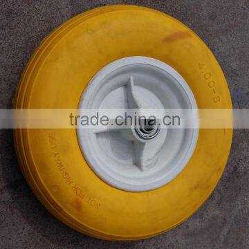 Pu Foam Wheel 4.00-6