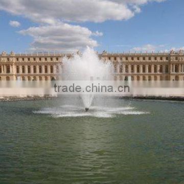 Fan-shaped fountain