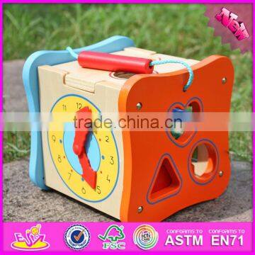2016 Wholesale Multi-function Toy Wooden Baby Shape Sorter W12D013 photo-6