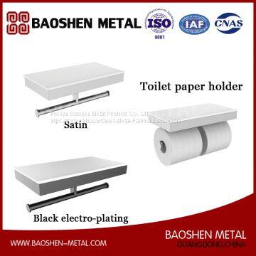 Stainless Steel Toilet Paper Holder Commodity Shelf for The Bathroom Fittings Accessories photo-3