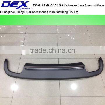 AUTO PP A-UDI A5 S5 4 Door Exhaust Rear Diffuser
