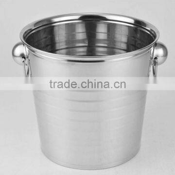Wholesale Champagne Beer Ice Bucket Custom Bulk Stainless Steel Metal Ice Bucket photo-5