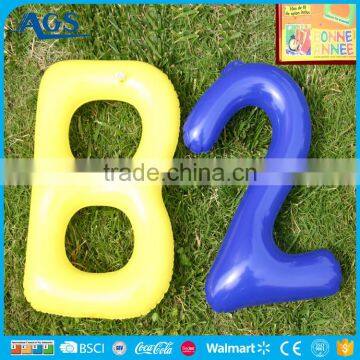 colorful design advertising giant inflatable number inflatable letter