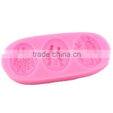 Silicone Mold Fondant Cake Mold Chocolate Cake Decoration Arts Rose Angel 1688 Agent photo-3