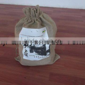 jute bags wholesale 30*50 cm printing LOGO nature color