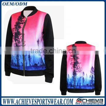 OEM Custom Sublimation Printing Winter Jacket Design