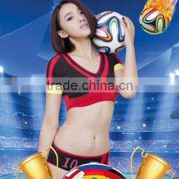 Cheap girls sexy football sport wear for cheerleading BB0030