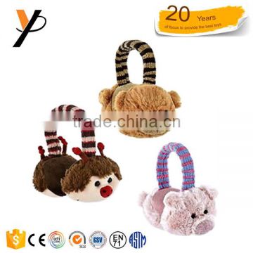 Kids winter earmuffs wholesale plush girls earmuffs for winter