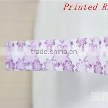 Decorative Polyester Printed Satin Ribbon