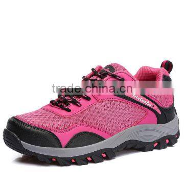 fashion outdoor autumn lightweight hiking shoes popular for female male, good quality women outdoor shoes climbing boots walking