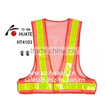 HA-001 Orange Red Safety Vest