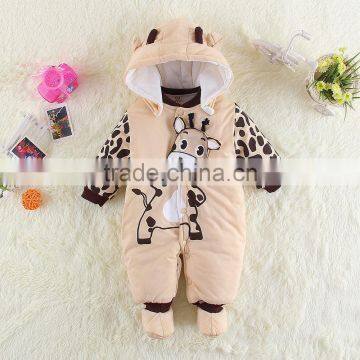 Custom Design Kids Clothes Wholesale Fashion Infant Newborn Jumpsuit Baby Clothes Winter Kid Clothing Baby Animal Romper