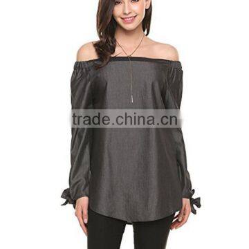 zm35718a women clothing 2017 latest long sleeve tops shirt