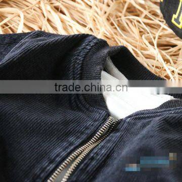 2-7 Years 2017 New Wholesale Autumn Cotton Good Quality Corduroy Full Sleeves Boys Girls Coats photo-4