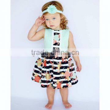 Girl Party Wear Western Dress Baby Girl Party Dress Children Frocks Designs One Piece Party Girls Dresses photo-3