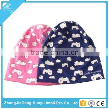 100% superfine merino wool fashion jacquard thermal beanie