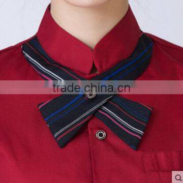 Custom Good Price Chantilly and Nice Design Coffee Stores Catering Uniforms for Boys and Girls Wholesale photo-4