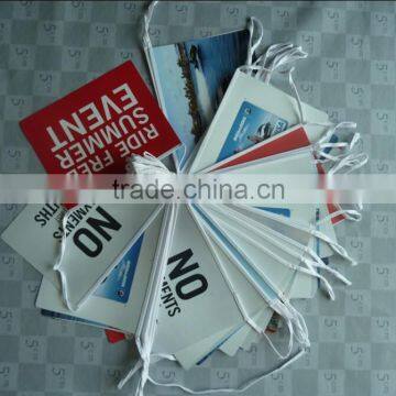 advertising printed bunting flag