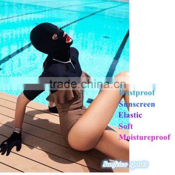 Swim Cap Face Mask Swimming Cap Sunblock UV Protection~Guard Head Swimming Cap~Diving Hood Cap Protector~18 Hot St~Accept Custom photo-6