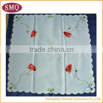 beautiful design embroidery taffeta tablecloth