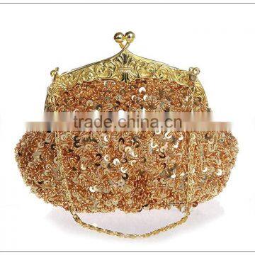 R0035H Wholesale Fashionable Beaded Evening Clutch Bag photo-2