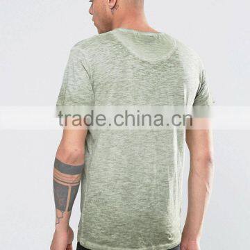 Guangzhou Shandao OEM Manufacturing Casual Summer 200g 100% Cotton Short Sleeve O-neck Custom Stone Washed Blank T-shirts photo-2
