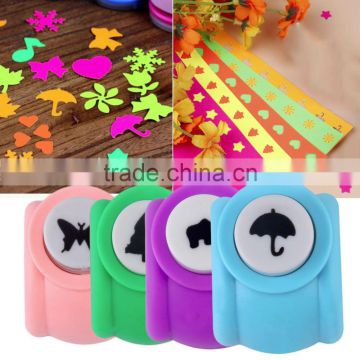 DIY Scrapbooking Decorative Hole Puncher Child Mini Puncher Printing Paper Hand Craft Puncher Shape Card Craft Punch Wholesale