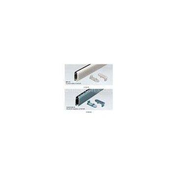 bottom rail of roller shutter series Aluminium Channel Sections different colors frosted white