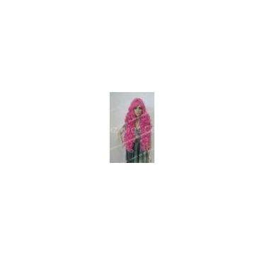 Megurine Luka Long Straght Pink Cosplay Party Hair Wig ML16