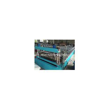 Fully Automatic Galvanized Steel Corrugated Roll Forming Machine 8 - 15m / Min Working Speed