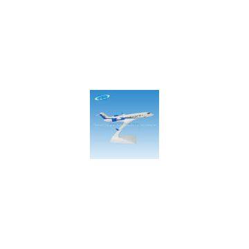 SCAT CRJ-200(15cm) 1:180 ABS plastic aviation model