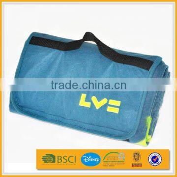 100% polyester cheap soft waterproof insulation outdoor picnic blanket