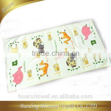 microfiber quick dry high absorbent transfer reactive printed microfiber dusting cloth