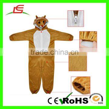 High quantity vivid lion fleece costumes brown costume kids for unisex