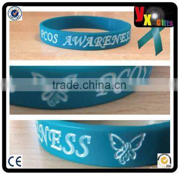 ONE OF A KIND 'PCOS AWARENESS' BUTTERFLY DESIGN WRISTBAND/BRACELET