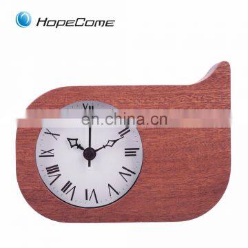 Consumable DIY Hot Selling Table Wooden Alarm Clock