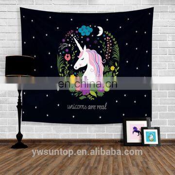 Customized Hot Sale Unicorn Theme Cloth Photography Backdrop Wedding Party Decoration New Born Baby Photo Background photo-5
