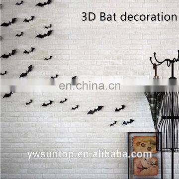 3D Halloween Theme Bats Window/Wall Sticker Halloween Decoration Home Decoration