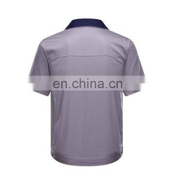 Wholesale Short -Sleeved Labor Uniform / High Quality Workwear Uniforms Industrial Uniform of 100% Cotton/TC/CVC photo-2