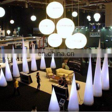 cheap price whole sale party decoration inflatable cone with led light