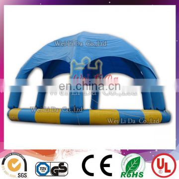 Customized Size Round Walking Water Ball Inflatable Water Pool With Tent For Sale