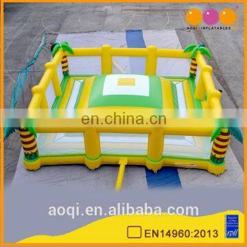 AOQI outdoor inflatable soft mountain climbing game for sale