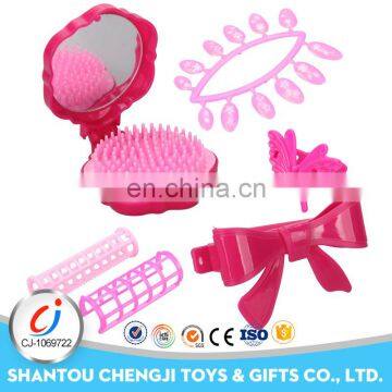 Christmas fashion girl gift pink plastic pretend play kids make up