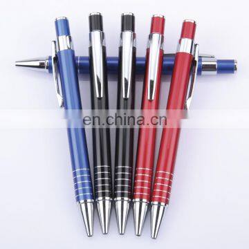 high end quality luxury mental ball pen with printing logo for bussiness