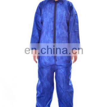 Disposable waterproof safety PP nonwoven workwear coverall