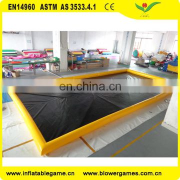 Commercial easy set up air seal type inflatable car wash mat for sale