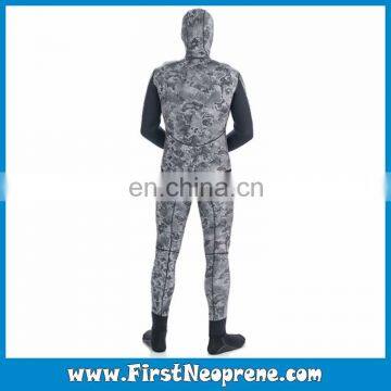Professional Highest Level Neoprene CR High Density Super Elastic Smooth Skin Spearfishing Wetsuits photo-4