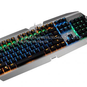 TEAMWOLF wired mechanical gaming keyboard X02