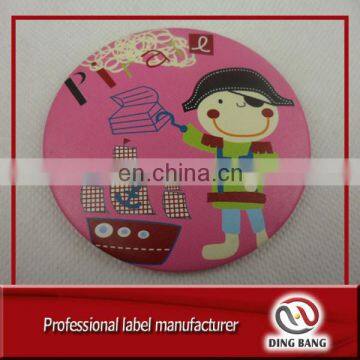 OEM Highest Quality Reasonable Price Custom Company Cheap Promotional Advertising Tin Mirror